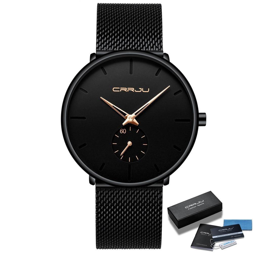Relógio Masculino Minimalista Slim Casual Lux - Universo Livre - lojauniversolivre.com