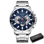 Relógio Masculino Casual MultiTime Original - Universo Livre - lojauniversolivre.com