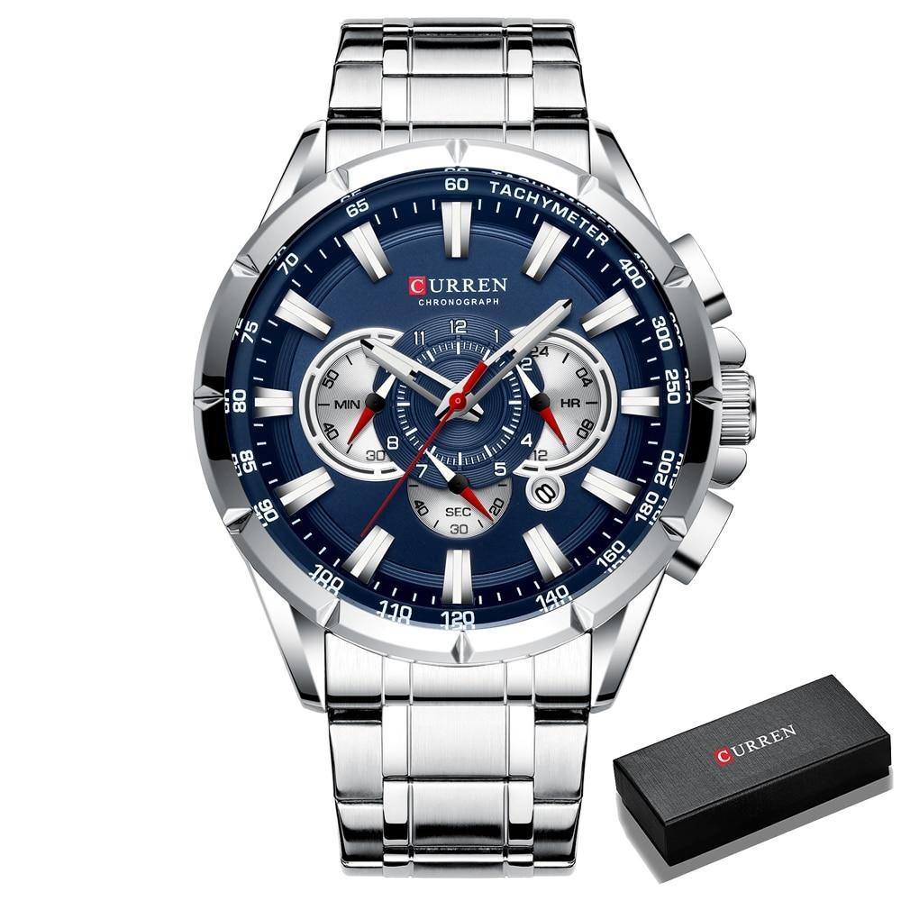 Relógio Masculino Casual MultiTime Original - Universo Livre - lojauniversolivre.com