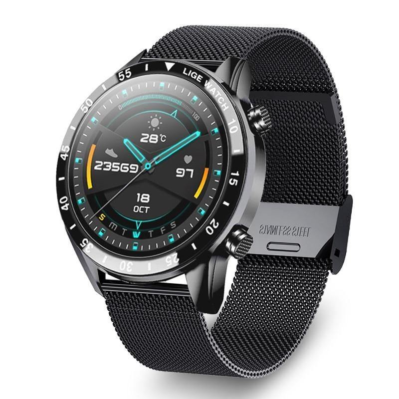 Relógio Inteligente Prime Luxo Smart Masculino - Universo Livre - lojauniversolivre.com