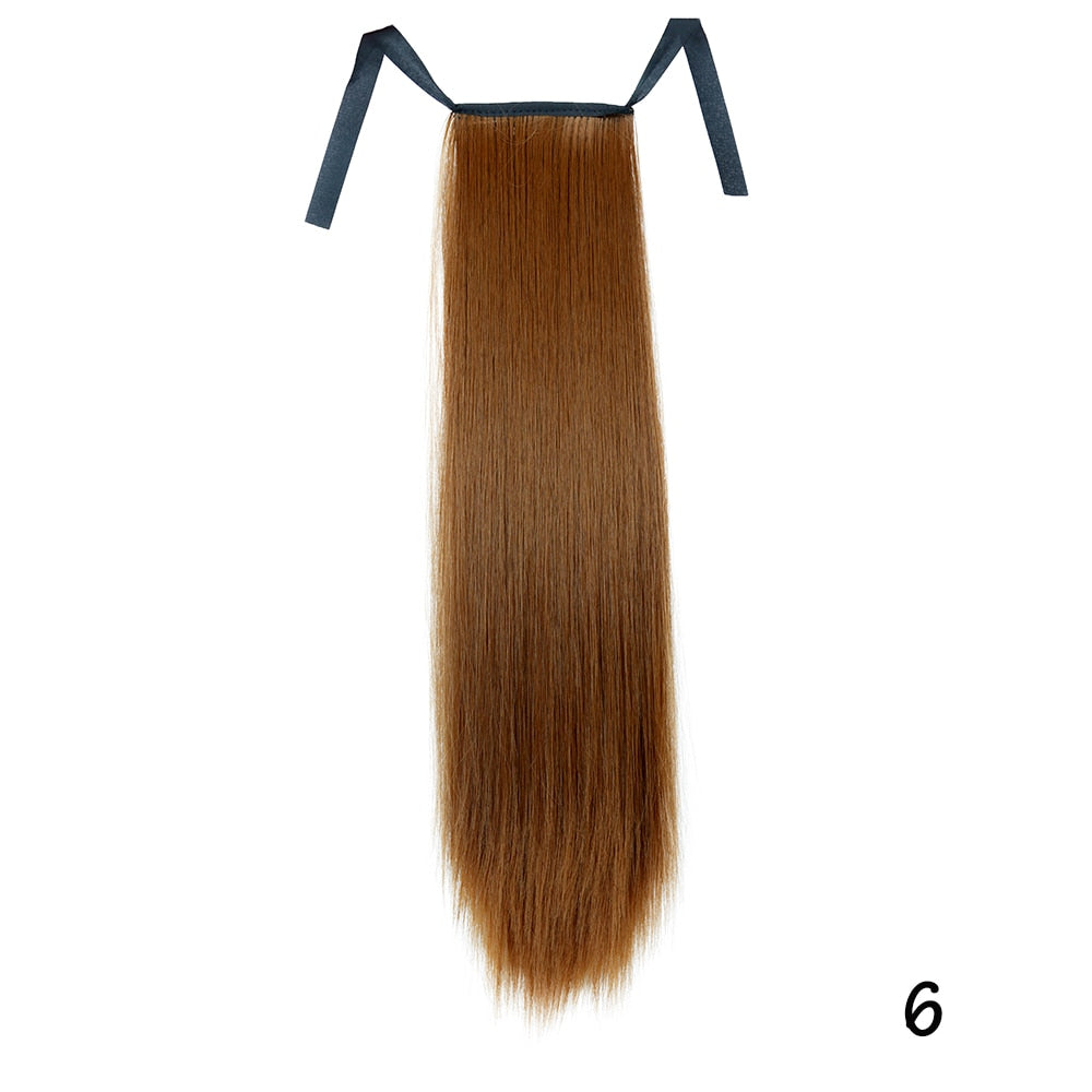 Aplique Rabo de Cavalo Mega Hair Liso Premium Peruca