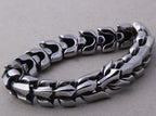 Pulseira Masculina Head Dragon com Caixa Vikings