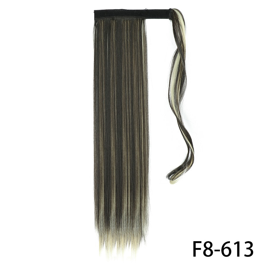 Aplique Rabo de Cavalo Mega Hair Liso Premium Peruca