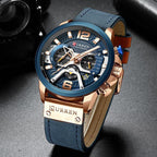 Relógio Casual Curren Original Luxury Masculino