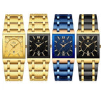 Relogio Masculino Square Luxury Quadrado Original