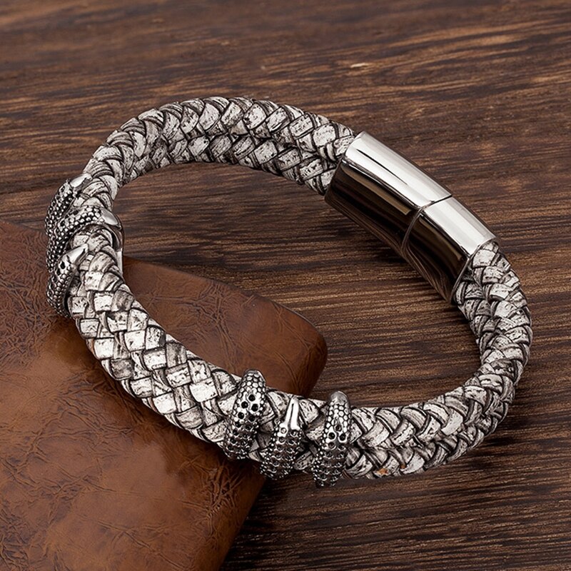 Pulseira Bracelete Escama de Dragão