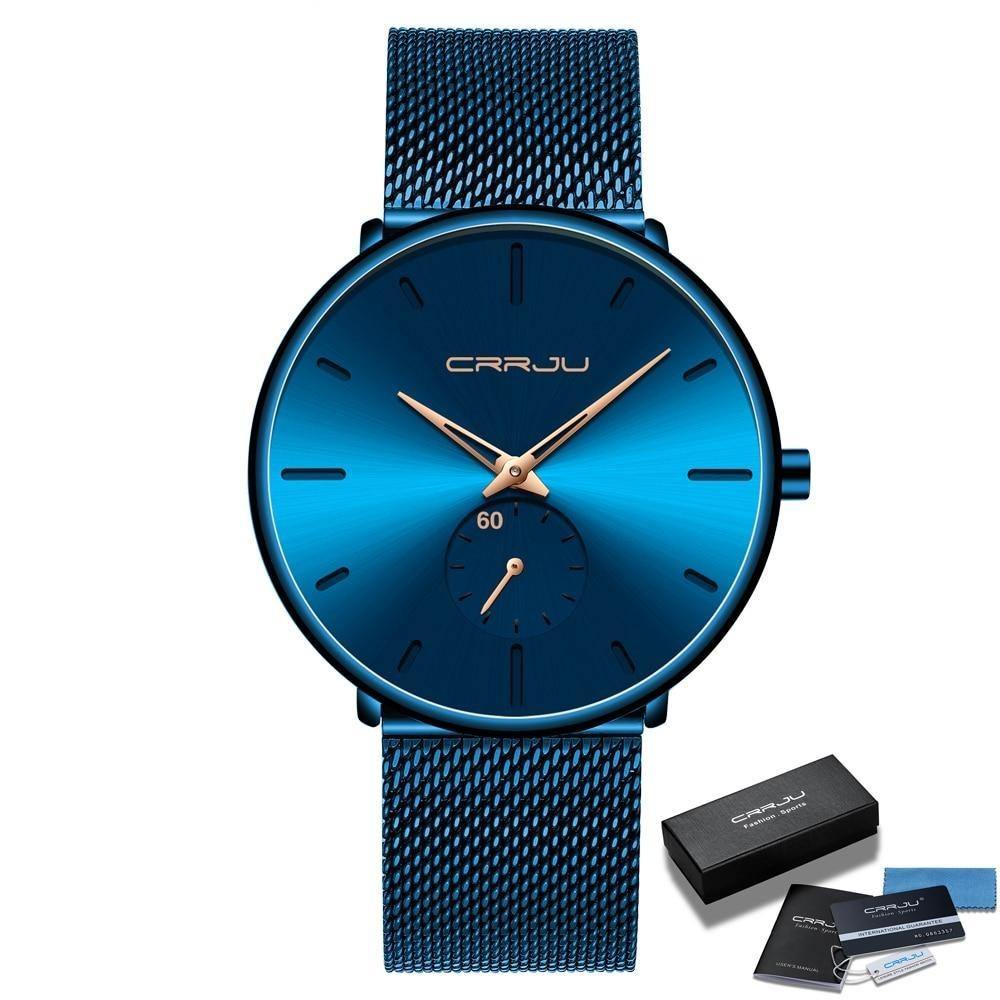 Relógio Masculino Minimalista Slim Casual Lux - Universo Livre - lojauniversolivre.com