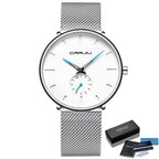 Relógio Masculino Minimalista Slim Casual Lux - Universo Livre - lojauniversolivre.com