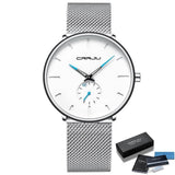 Relógio Masculino Minimalista Slim Casual Lux