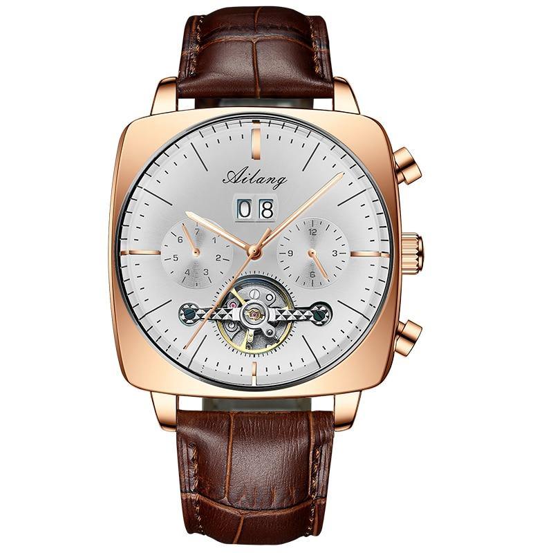 Relógio VIP Quadrato Masculino Lux - Universo Livre - lojauniversolivre.com