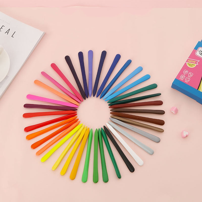 Lápis de Cor Magic Triangular Crayons