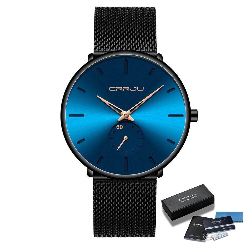 Relógio Masculino Minimalista Slim Casual Lux - Universo Livre - lojauniversolivre.com
