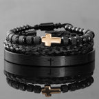 Pulseira Masculino Bracelete Pai Nosso