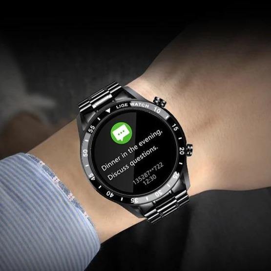 Relógio Inteligente Prime Luxo Smart Masculino