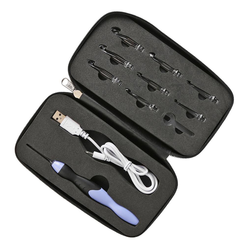 Kit Croche LED Agulha com Luz
