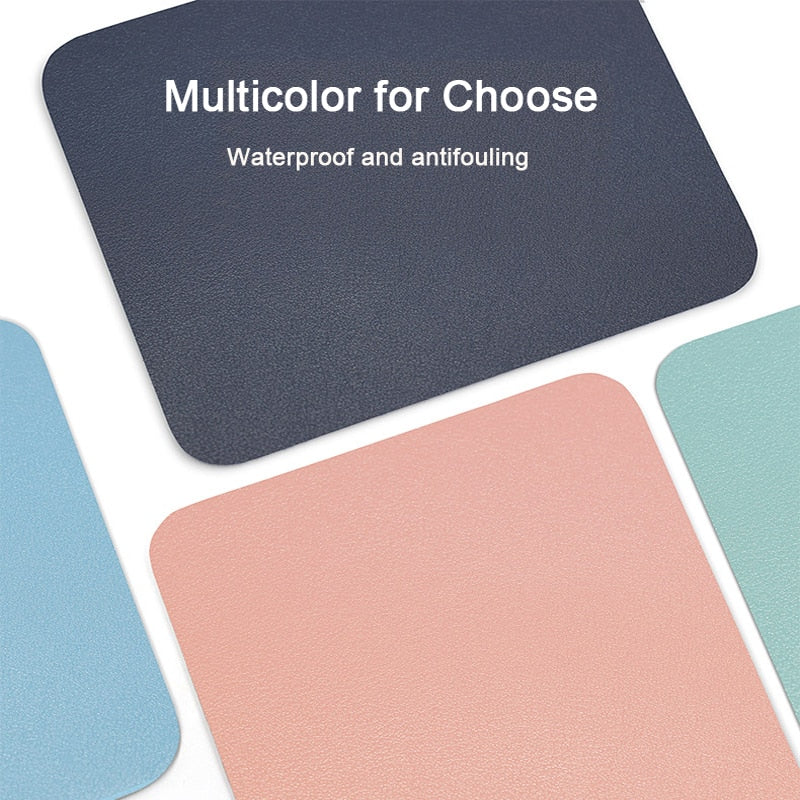 Mouse pad para Escritório de Couro