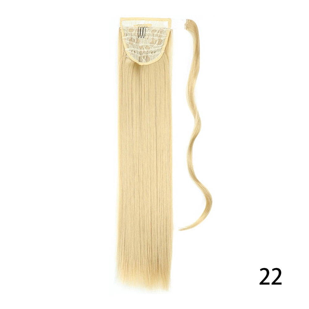 Aplique Rabo de Cavalo Mega Hair Liso Premium Peruca