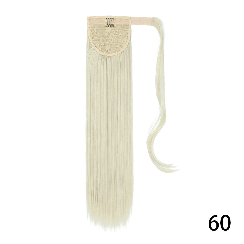 Aplique Rabo de Cavalo Mega Hair Liso Premium Peruca