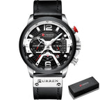 Relógio Casual Curren Original Luxury Masculino - Universo Livre - lojauniversolivre.com