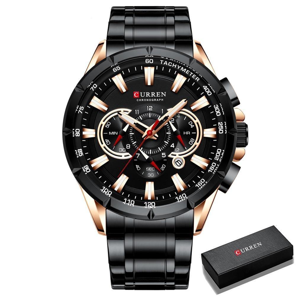 Relógio Masculino Casual MultiTime Original - Universo Livre - lojauniversolivre.com
