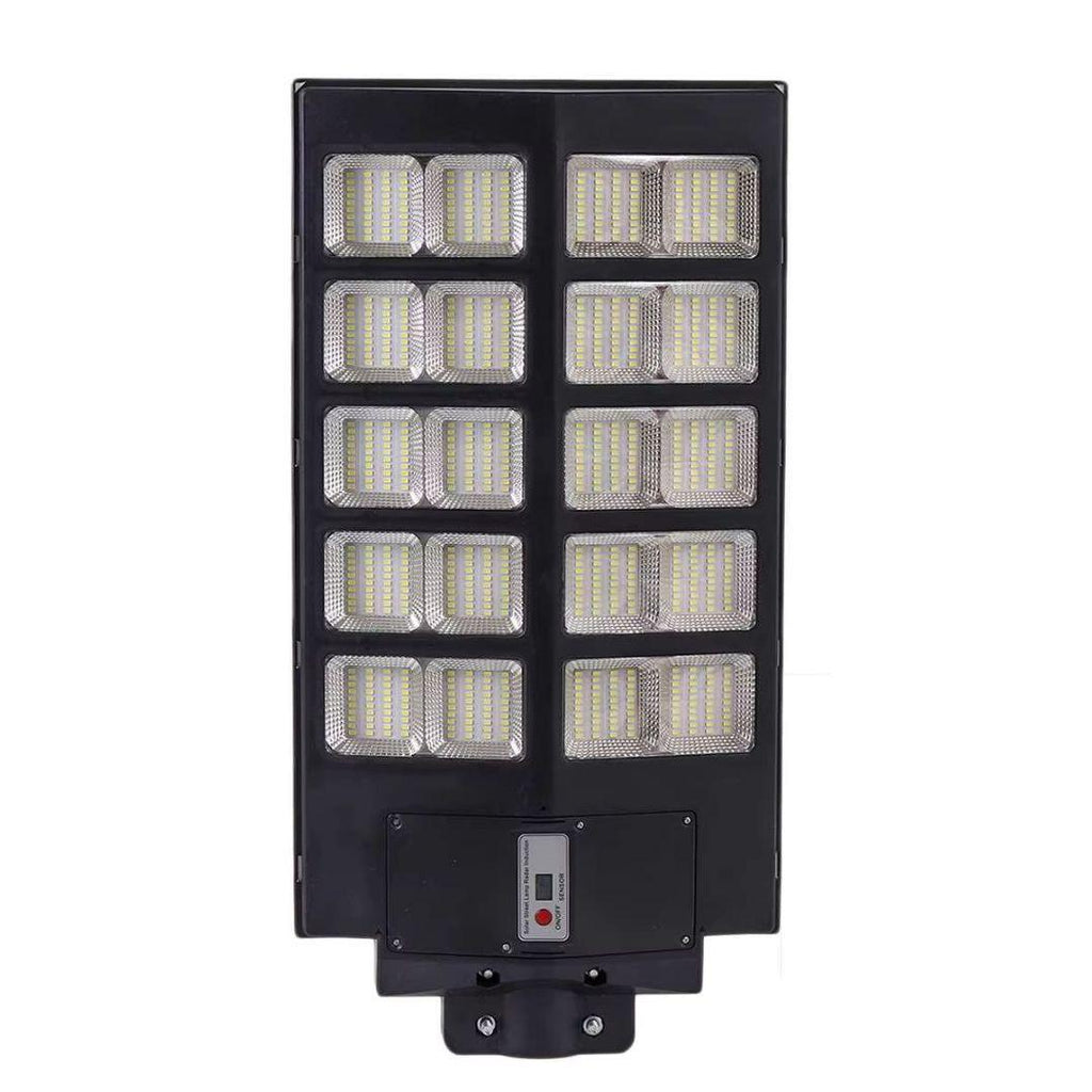 Luminária LED Solar 1000W com Sensor de Presença IP66
