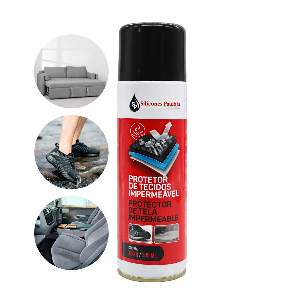 Spray Protetor Impermeável para Tecidos