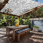 Tela de Sombreamento Decorativa Rede Camuflada