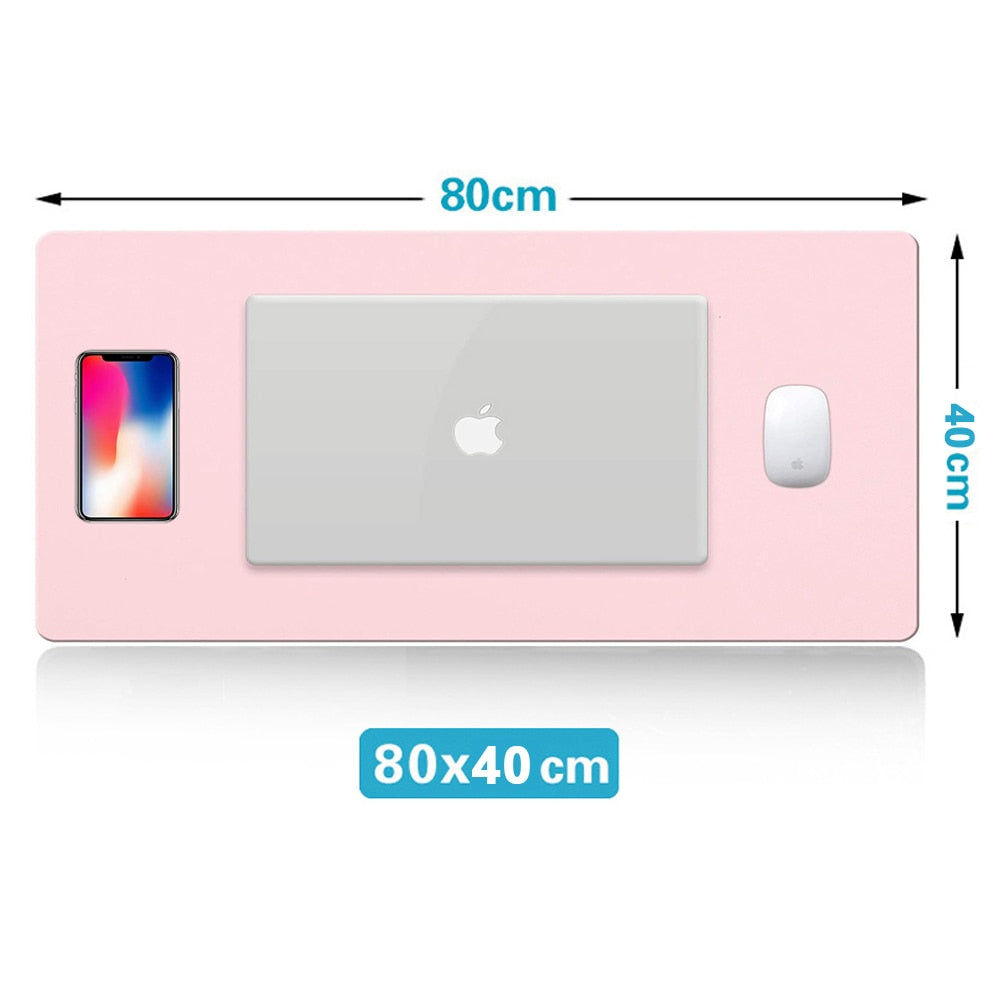 Mouse pad para Escritório de Couro