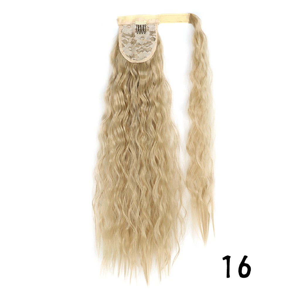 Aplique Rabo de Cavalo Mega Hair Liso Premium Peruca