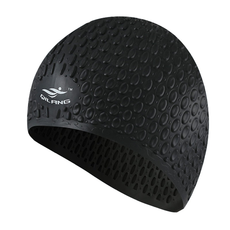 Touca de Natação Silicone Impermeável