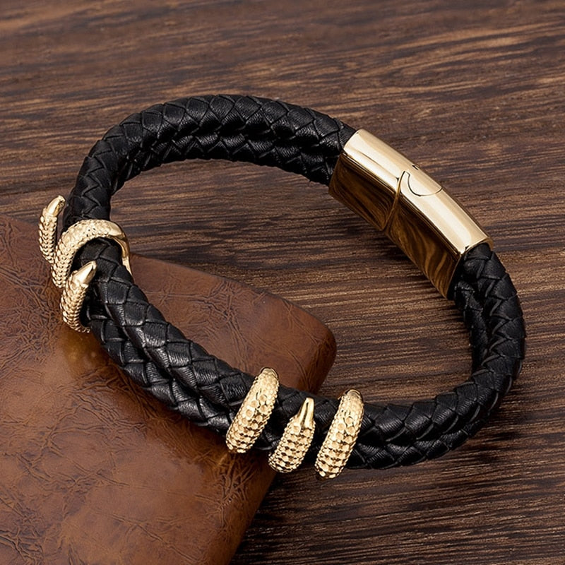 Pulseira Bracelete Escama de Dragão