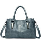 Bolsa de Ombro Feminina de Couro Legítimo
