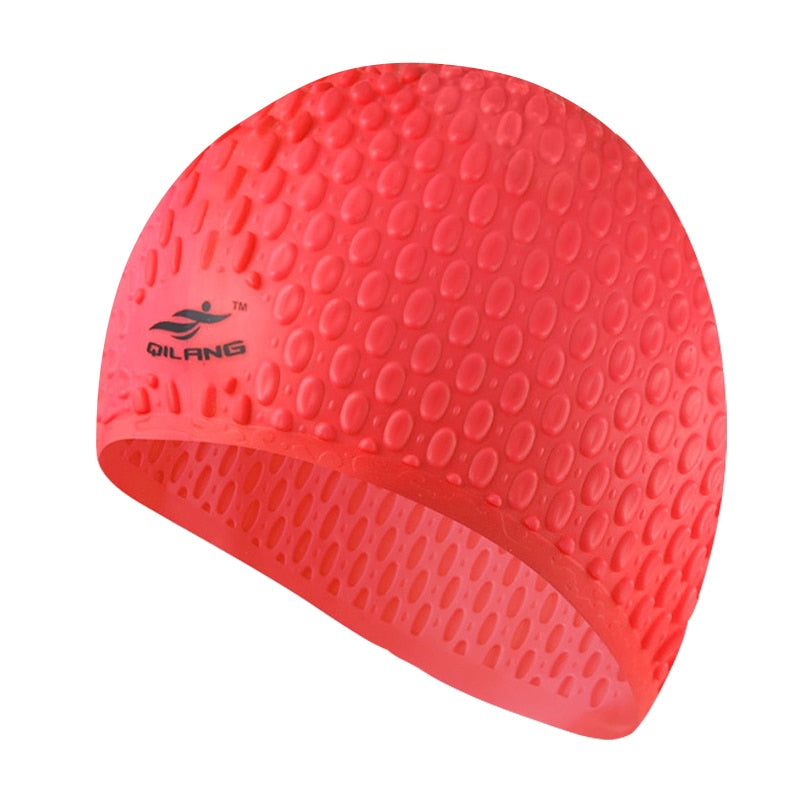 Touca de Natação Silicone Impermeável