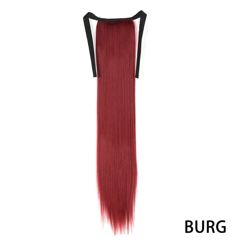 Aplique Rabo de Cavalo Mega Hair Liso Premium Peruca