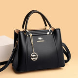 Bolsa de Ombro Feminina de Couro Legítimo