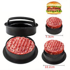 Molde para Carne de Hamburger 3 em 1
