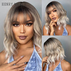 Peruca Curta Cacheada Human Realista Wigs Lace
