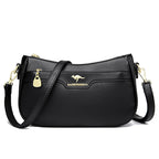 Bolsa de Couro Feminina Tranversal