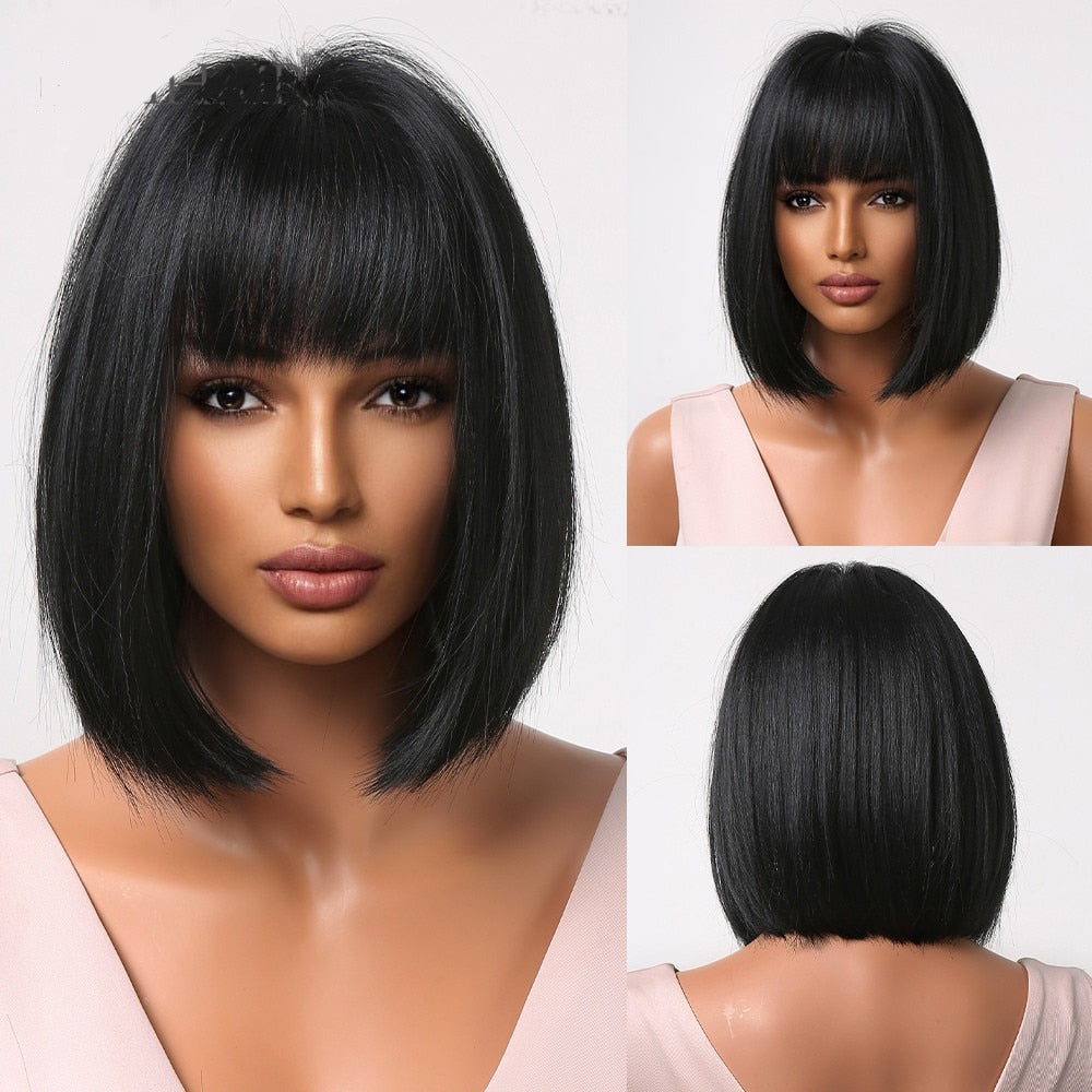 Peruca Human Média Chanel Lace Wigs
