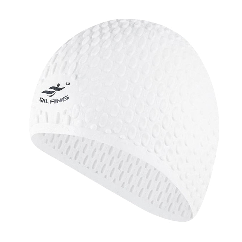 Touca de Natação Silicone Impermeável