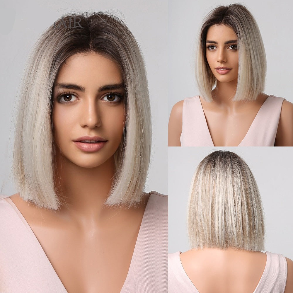 Peruca Human Média Chanel Lace Wigs