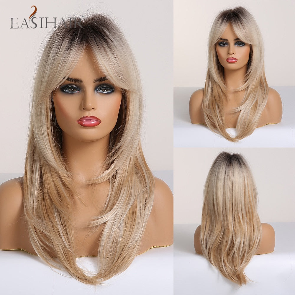 Peruca Human Média Chanel Lace Wigs