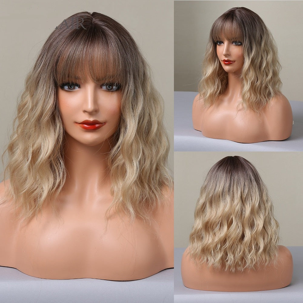 Peruca Human Média Chanel Lace Wigs