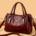 Bolsa de Ombro Feminina de Couro Legítimo