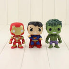 Miniatura Herois Funkos Marvel e DC