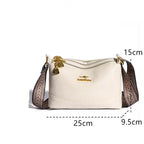 Bolsa de Couro Feminina Transversal