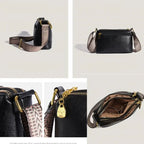 Bolsa de Couro Feminina Transversal