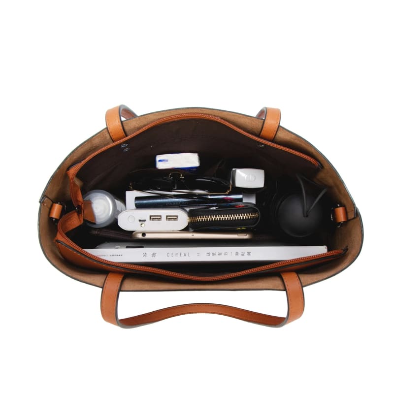 Bolsa Feminina Grande de Couro Legítimo
