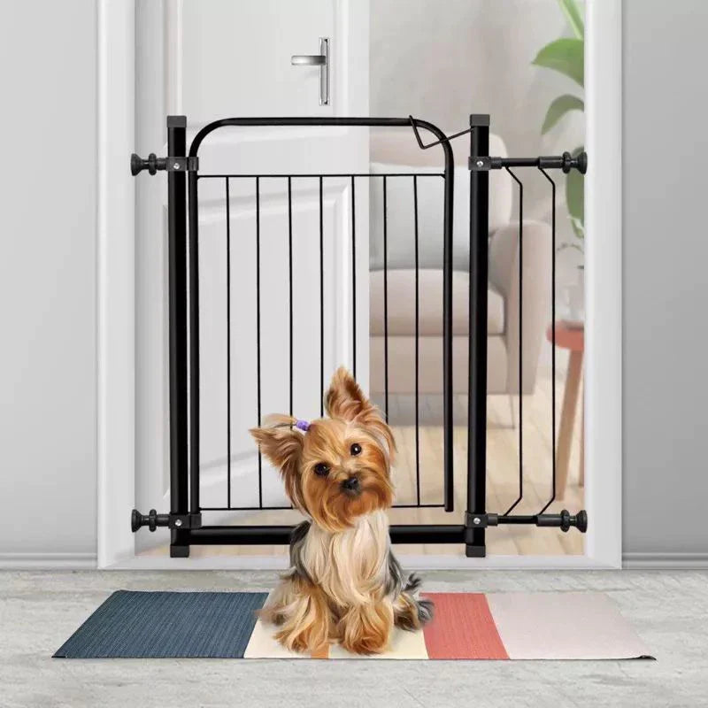 Portão Pet Portátil em Aço Antiferrugem | Segurança Prática para Pets e Crianças