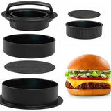 Molde para Carne de Hamburger 3 em 1